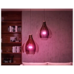 Philips Hue White Starter Kit, A19 16 Million Colors 10.5W E26 (563296)