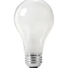 Philips Incandescent Frosted A21 Lamp, Silicone Coated, 100 Watts, 60/Carton (149716)