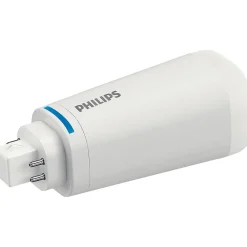 Philips LED Vertical PL-C/T Lamp, 10.5 Watts, 4-Pin, Neutral White, 10PK