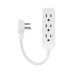 Philips 3-Outlet Surge Protector, White (SPP8272WC/37)