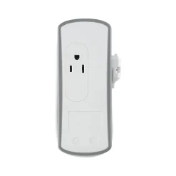 Philips 2-Outlet 2-USB Port Surge Protector, 1', Gray/White (SPP2111WA/37)