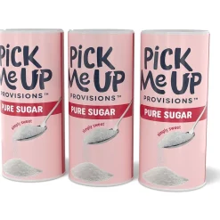 Pick Me Up Provisionsâ„¢ Pure Sugar, 20 oz. Canister, 3/Pack (PM62433/94205)