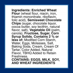 Pillsbury Solf Bake Mini Chocolate Chip Cookies, 1.5 oz., 28/Pack (220-02056)