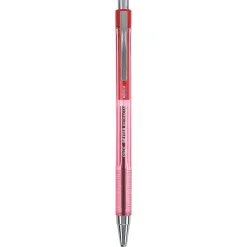 Pens|Pilot Better Retractable Ballpoint Pens, Medium Point, Ink, Dozen (30007) Red