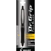 Pens|Pilot Dr. Grip FullBlack Retractable Ballpoint Pen, Medium Point, Black Ink (36193)