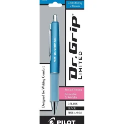 Pens|Pilot Dr. Grip Retractable Gel Pen, Fine Point, Black Ink (36274)