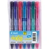 Pens|Pilot FriXion Ball Clicker Erasable Gel Pens, Extra Fine Point, Assorted Ink, 7/Pack (32509)