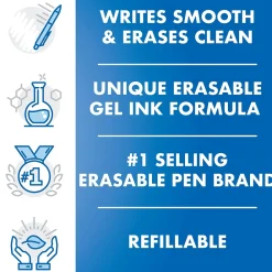 Pens|Pilot FriXion Ball Erasable Gel Pens, Fine Point, Ink, 3/Pack (31556) Black