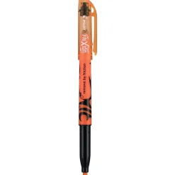 Highlighters|Pilot FriXion Light Erasable Highlighters, Chisel Tip, Orange Ink, Dozen (46504)