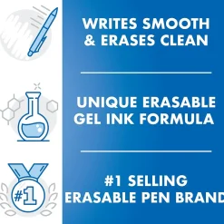 Highlighters|Pilot FriXion Light Erasable Highlighters, Chisel Tip, Yellow Ink, Dozen (46502)