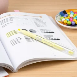 Highlighters|Pilot FriXion Light Pastel Erasable Highlighters, Chisel Tip, Assorted Ink, 5/Pack (46543)