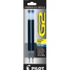 Pens|Pilot G2 Gel-Ink Pen Refill, Extra Fine Tip, Blue Ink, 2/Pack (77233)