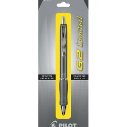 Pens|Pilot G2 Limited Gel Pen, Fine Point, Black Ink (31152)