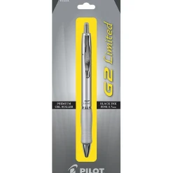 Pens|Pilot G2 Limited Gel Pen, Fine Point, Black Ink (31152)