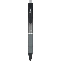 Pens|Pilot G2 Pro Retractable Gel Pen, Fine Point, Black Ink, Gray Barrel (31147)