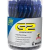 Pens|Pilot G2 Retractable Gel Pens, Fine Point, 0.7mm, Blue Ink, 36/Pack (84066)