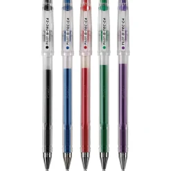 Pens|Pilot G-Tec-C Gel Pens, Ultra Fine Point, Assorted Ink, 5/Pack (35480)