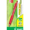 Pens|Pilot Precise Gel BeGreen Retractable Gel Pens, Fine Point, Red Ink, Dozen (15003)