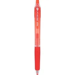 Pens|Pilot Precise Gel BeGreen Retractable Gel Pens, Fine Point, Red Ink, Dozen (15003)