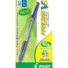 Pens|Pilot Precise V5 BeGreen Rollerball Pens, Extra Fine Point, Blue Ink, Dozen (26301)