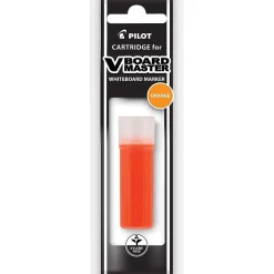 Markers|Pilot V Board Master BeGreen Dry Erase Marker Refill, Orange (43926)