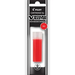 Markers|Pilot V Board Master BeGreen Dry Erase Marker Refill, Red (43924)