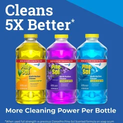 Multi-Surface Cleaner/Degreaser, Lavender Clean Scent, 80 Fl. Oz. 3/Carton (60608CT)<Pine-Sol Clearance
