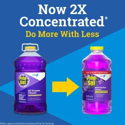 Multi-Surface Cleaner/Degreaser, Lavender Clean Scent, 80 Fl. Oz. 3/Carton (60608CT)<Pine-Sol Online