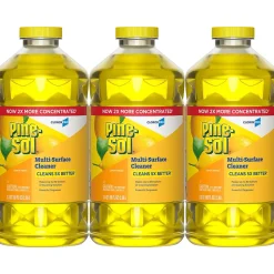 Multi-Surface Cleaner/Degreaser, Lemon Fresh Scent, 80 Fl. Oz. 3/Carton (60607CT)<Pine-Sol Discount