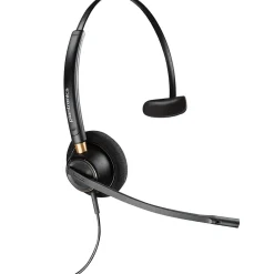 Clearance Poly Plantronics Supraplus HW251N HEADSET Microphone, Over-the-Head, Black (8K7G5AA#AC3)