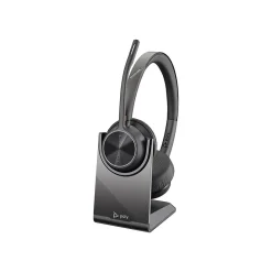 Best Plantronics Voyager 4320 UC Bluetooth On Ear Computer Headset, Black and Gray (218479-01)