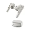 Plantronics Voyager Free 60 UC Wireless Noise Canceling Bluetooth Earbuds, USB-C, UC Certified, White Sand (7Y8L4AA)<Poly Sale