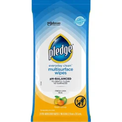Multi Surface All-Purpose Cleaner, Fresh Citrus, 25/Pack (644080)<Pledge Online