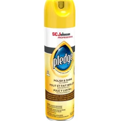 Polish and Shine Multiple-Purpose Cleaner, Lemon,14.2 oz (301168)<Pledge Sale