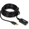 Plugable 16' USB 2.0 Active Extension Cable, Male/Female, Black (USB2-5M)