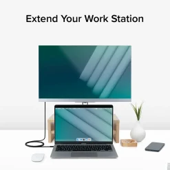 Plugable 3.3' USB Cable, Black (USBC-C100)