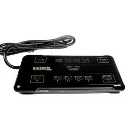 Plugable 12-Outlet 4320 J Surge Suppressor, 6' (PS12-USB2B)
