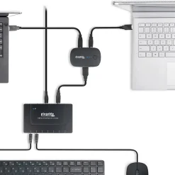 Plugable USB 2.0 Switch for USB Device Port Sharing Between Two Computers (USB2-SWITCH2)