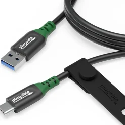 Plugable 3.3' USB-C to USB-A Cable, Black (USBC-A1M)