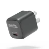 30W GaN USB C Charger Block, Black (PS-30C1B)<Plugable Outlet