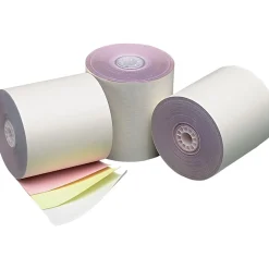 Pos Paper*PM Company Carbonless Cash Register Paper Rolls, 3" x 70', 50 Rolls/Pack (PMC07638)