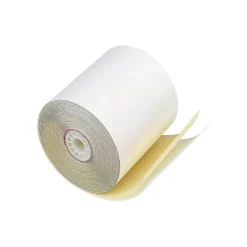 Pos Paper*PM Company Perfection Carbonless Paper Rolls, 3" x 90', 50/Carton (07706)