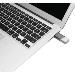 Outlet PNY Elite Turbo Attache 3 256GB USB 3.0 Type A Flash Drive, Silver/Gray (P-FD256TBOP-GE)