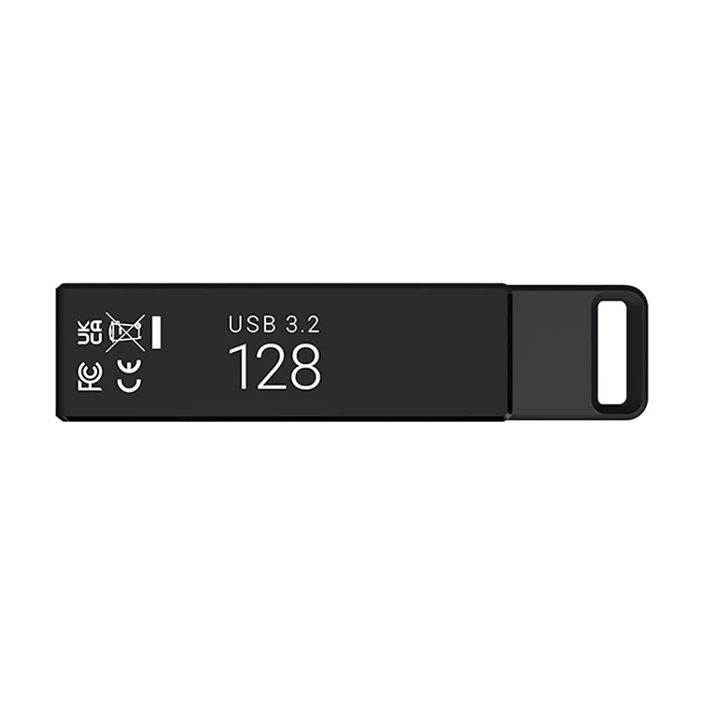Hot PNY Elite-X 128GB Type-C 3.2 Flash Drive, Black (P-FDI128ELTXC-G)
