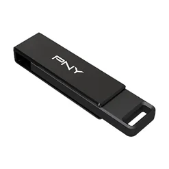 New PNY Elite-X 256GB USB Type-C Flash Drive, Black (P-FDI256ELTXC-GE)