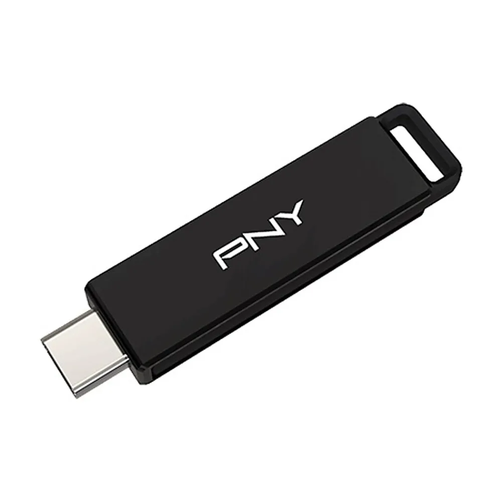 New PNY Elite-X 256GB USB Type-C Flash Drive, Black (P-FDI256ELTXC-GE)