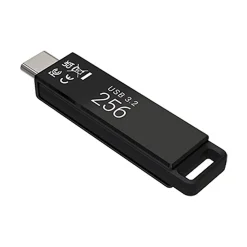 New PNY Elite-X 256GB USB Type-C Flash Drive, Black (P-FDI256ELTXC-GE)