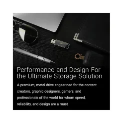 Outlet PNY PRO Elite 1TB USB 3.2 Gen 2 Type-A Flash Drive, Gray (P-FD1TBPROV2-GE)