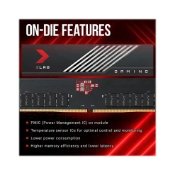Best PNY XLR8 Gaming MAKO 32GB (2 x 16GB) DDR5 UDIMM 288-pin Desktop Memory Kit (MD32GK2D5600040MXR)
