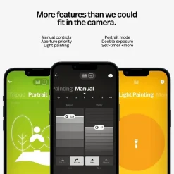 Polaroid Now 2nd Generation I-Type Instant Film Bluetooth Camera, Black (9076)